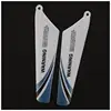 ABWE 4pcs spare blades for helicopter rotor rc S107 Blue 3