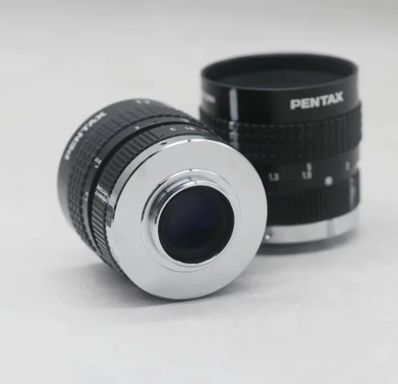 PENTAX 50/1.4 C-마운트 산업용 렌즈, 양호한 상태로 사용됨 50mm F1.4