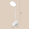 Led Table Lamp USB Rechargeable Night Light With Folding Clamp Study Stand Read Lamp Touch 3 Modes Dimming Eye Protection Light 6
