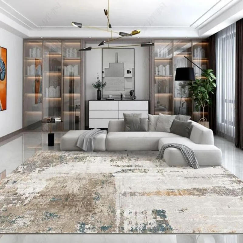 Modern Abstract Living Room Decoration Large Area Carpet High Quality