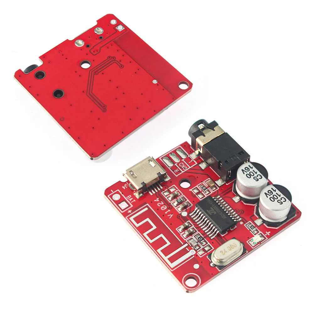 Bluetooth 4.1 5.0 Audio Receiver Board MP3 Lossless Decoder Board Wireless Stereo Music Module 3.7-5V