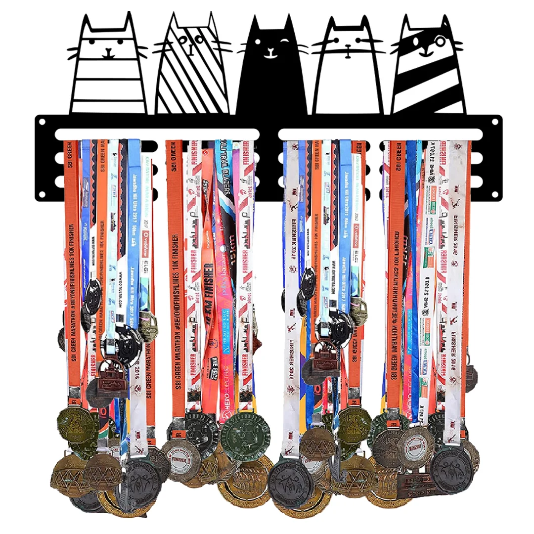 Medal Holder Display Hanger Rack Wall Mounted Over 36 Medals Easy To Install