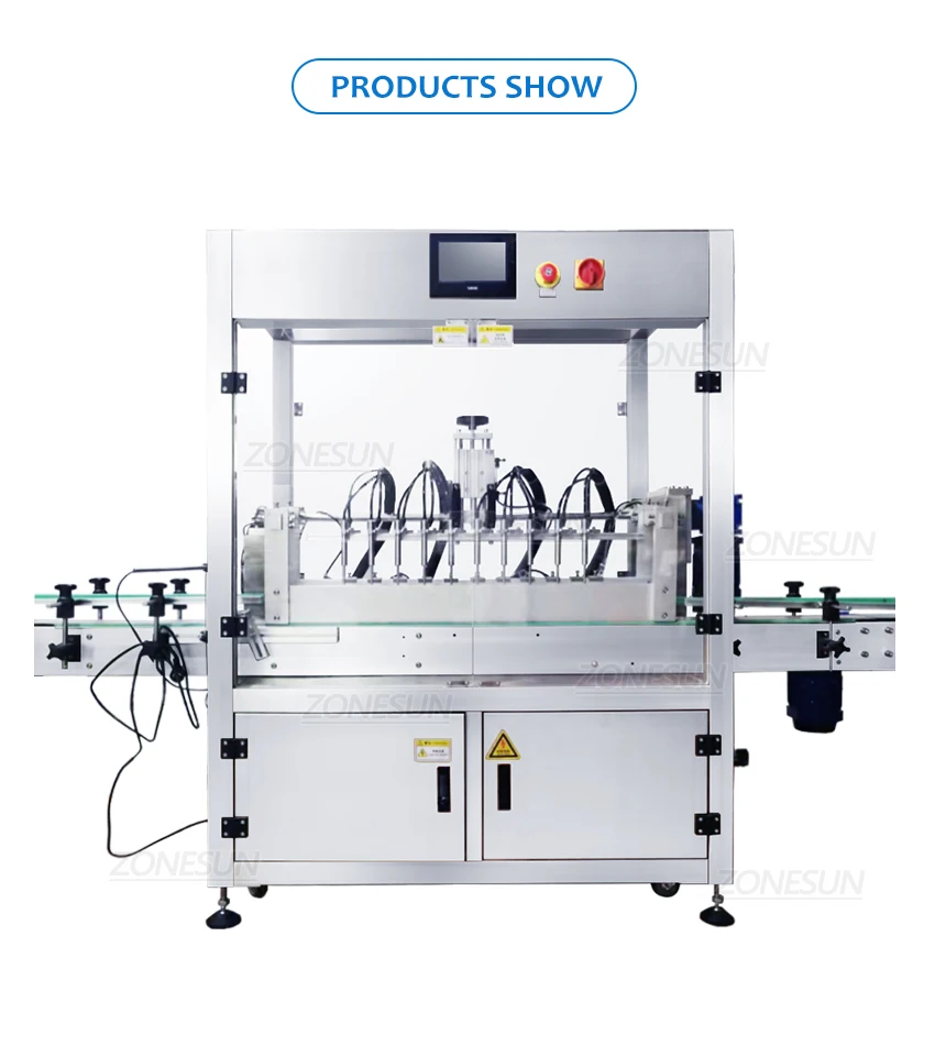 ZONESUN ZS-XPJ8 Автоматическая машина для ополаскивания анионов 8-головочная мойка Вода высокого давления для ополаскивания бутылок Очистка массового производства