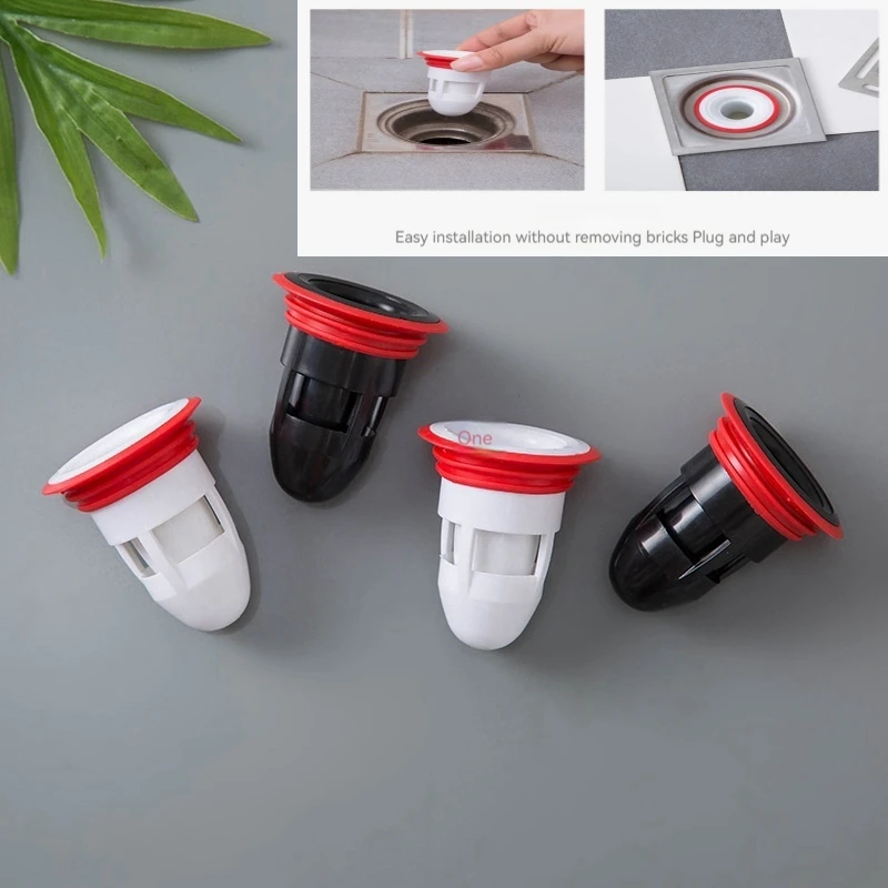 Bathroom Floor Drain Kitchen Sink Filter Cleaner Silicone Anti-insect and Anti-odor Bathroom Sewer Filter Anti-clogging Device