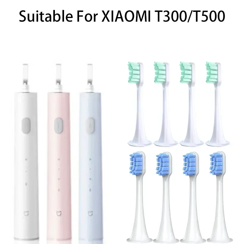 Description Picture 5 of item6pcs Replaceable For Iconic Brand MIJIA T300/500/700 Brush Heads Sonic Electric Toothbrush Soft DuPont Bristle Brush Vacuum Nozzles