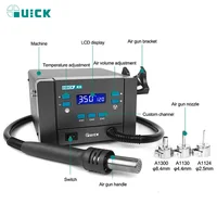 Quick K8 1000W Lead-free Smart Hot Air Station for Mobile Phone BGA Desoldering Repair Hot Air Gun Rework Soldering Station Tool 1
