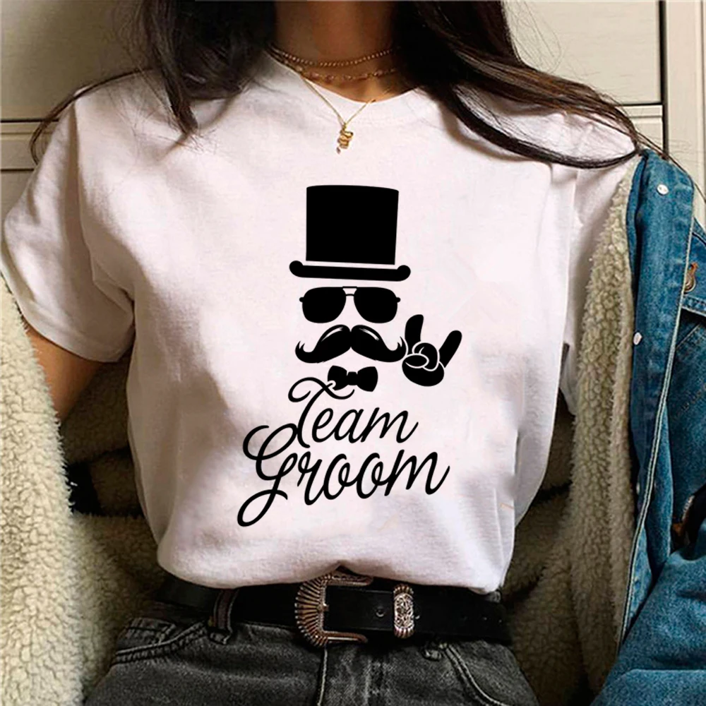 

Bachelor Party Man Groom Team Wedding Tee women comic tshirt female streetwear comic Japanese clothing