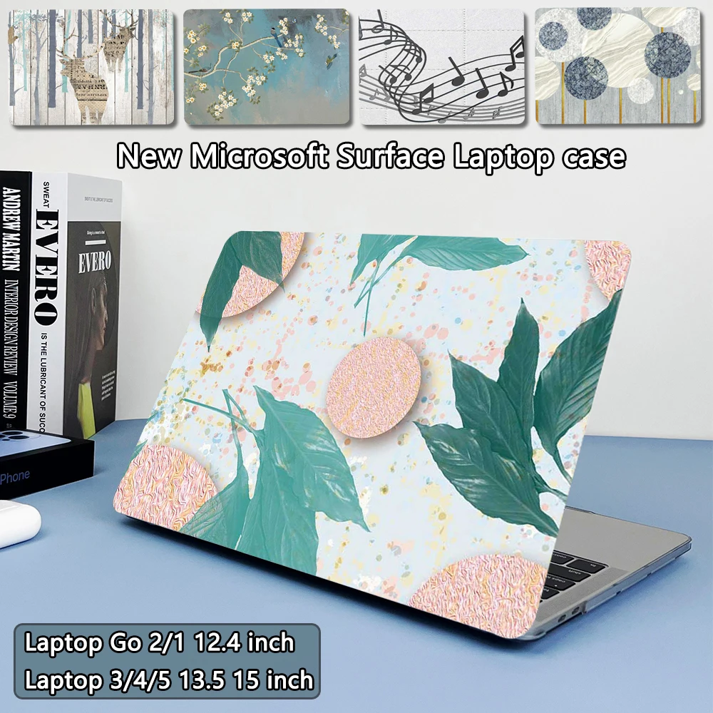Custodia Rigida Per Laptop Microsoft Surface 3/4/5 13.5 Laptop Da 15 Pollici Go 1/2 12.4 Pollici 2023 2020 Cover Protettiva Trasparente