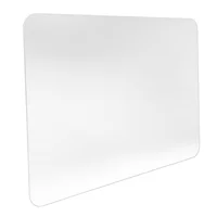 Tapis de Souris en Verre Trempé Grand Format – Bureau & Gaming Transparent 2