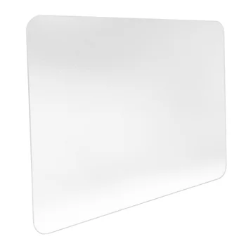 Tapis de Souris en Verre Trempé Grand Format – Bureau & Gaming Transparent 2