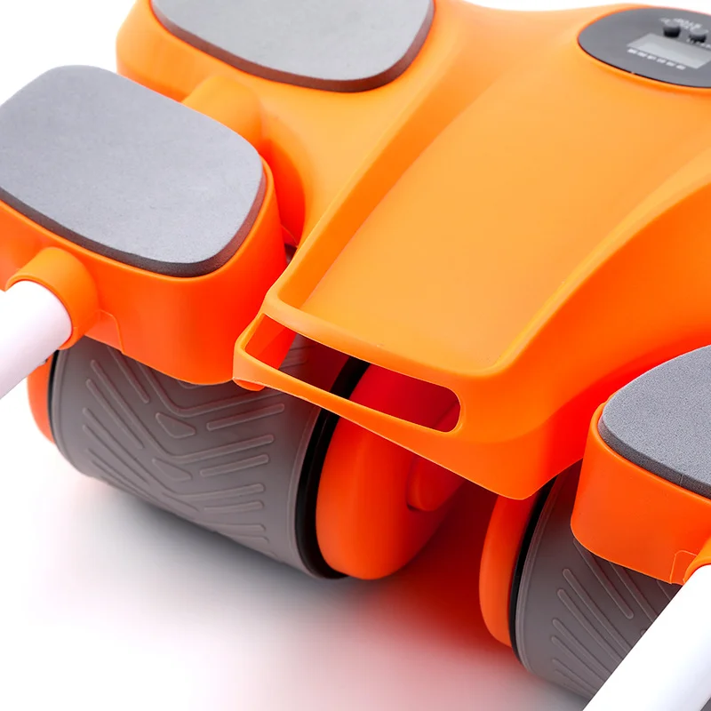 Arm Support Ab Roller with Handle and Timer New Design Home Use Abdominal Wheel