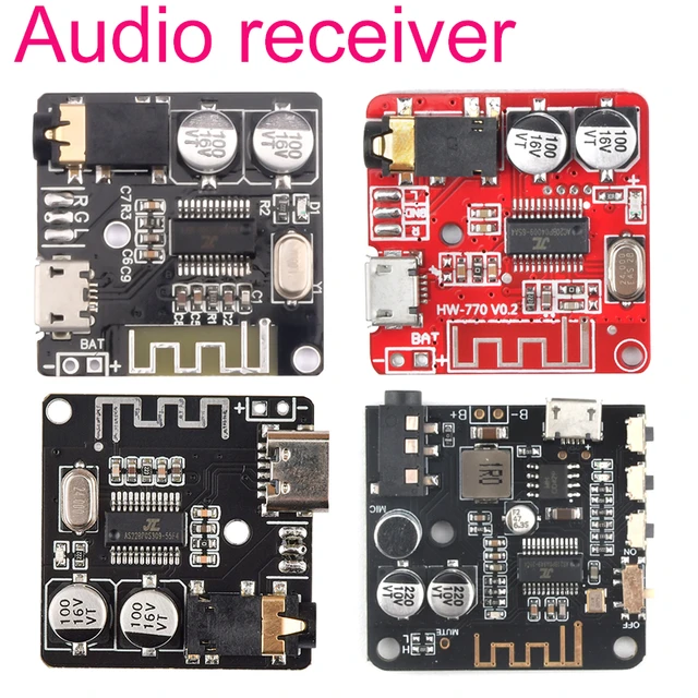 Persuasión lente Departamento 3.7-5v Mini Bluetooth Stereo Audio Receiver Board Module With Mic For  Arduino Mp3 Player Bluetooth Lossless Decoder Board Type-c - Integrated  Circuits - AliExpress