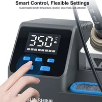 كاوية لحام ذكية SUNSHINE S3 210 – بمقبض C210 وتسخين فوري 6