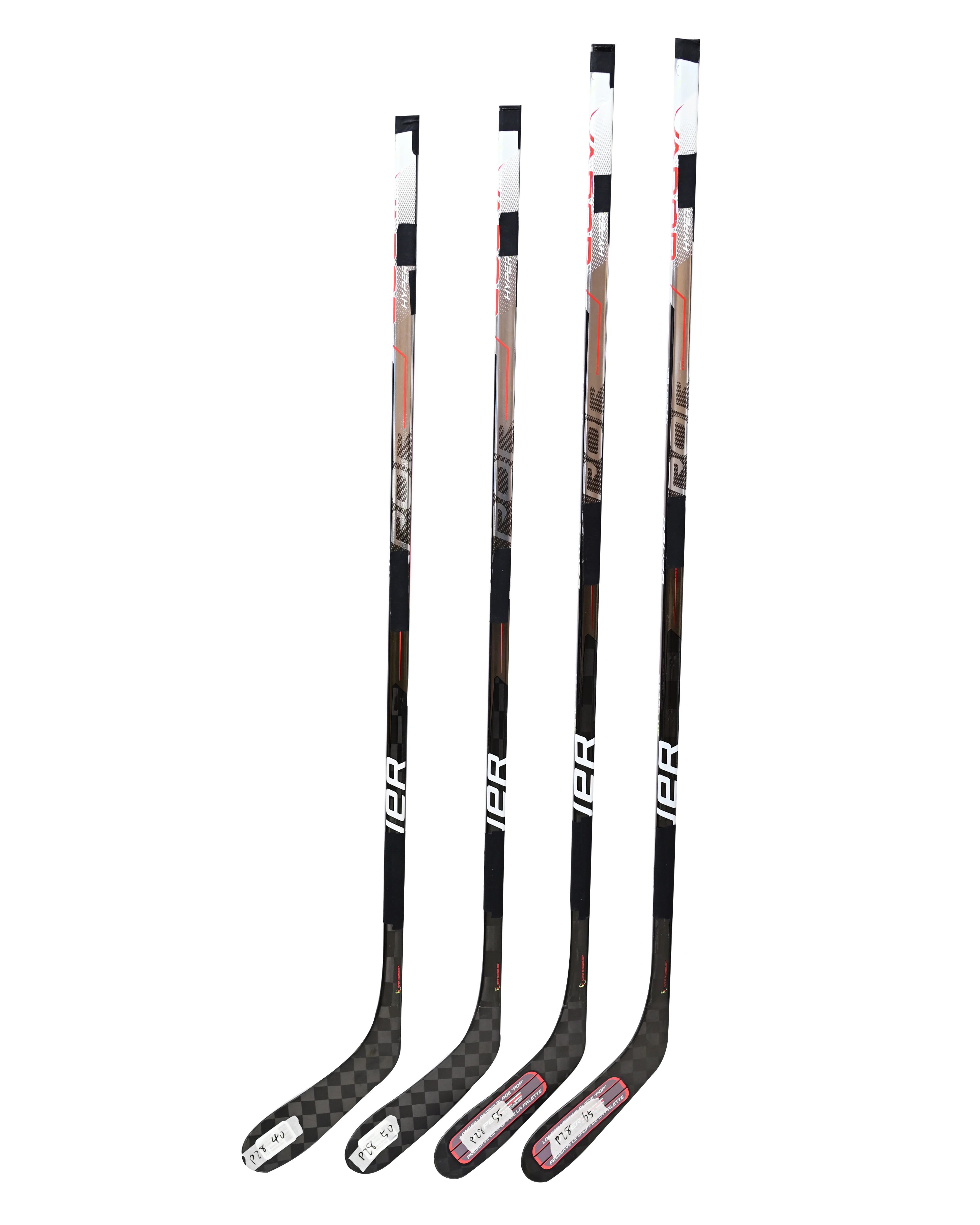 [2-PACK][INT/JR]New Hyper 1.5 Ice Hockey Sticks Hyp1.5r Lite 370g Blank Carbn Fiber P92P28 Ice Hockey Sticks tape