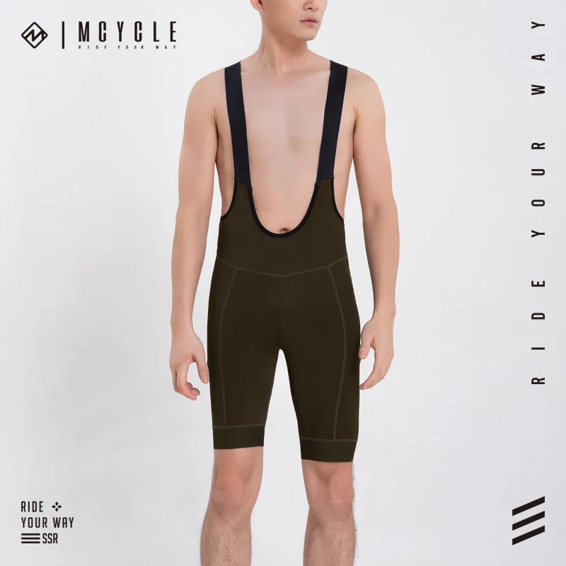 Mcycle Man Padded Cycling Short Compression Bicycle Bike Bib Short Road Cycling Bib Shorts