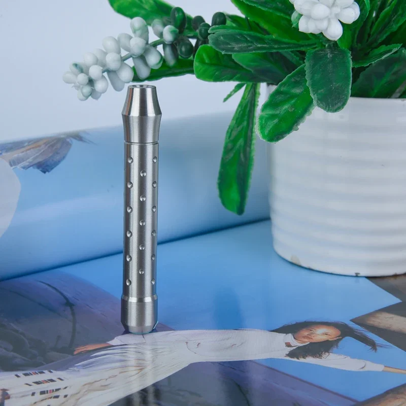 YAQI Stainless Steel Safety Razor Handle for Men 80MM Handle Length And 11-12MM Handle Diameter Lightweight Razor Handle New