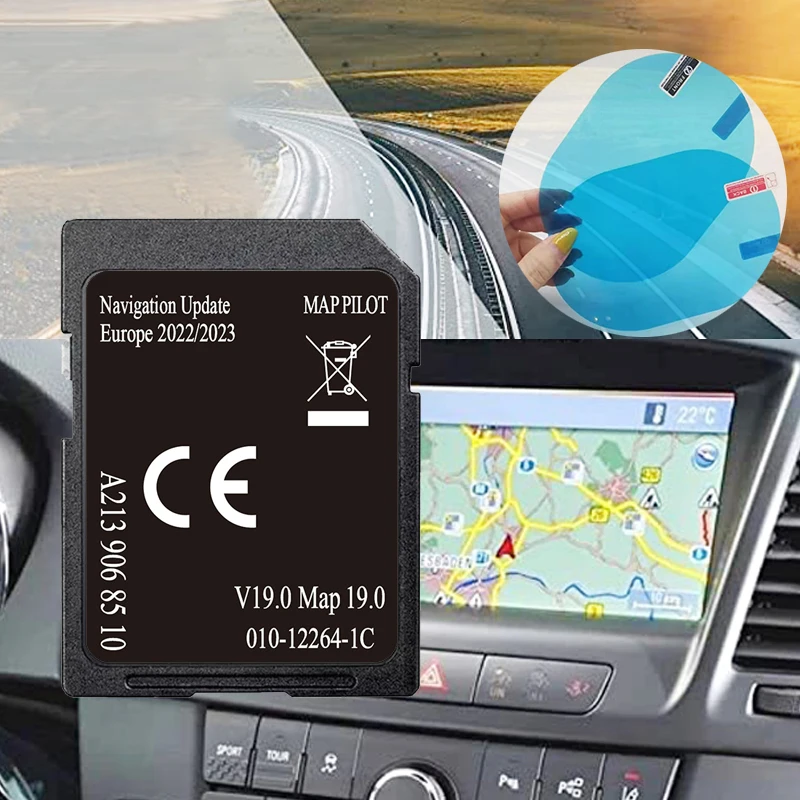 Sd Card C Class W205 / Glc / E / V / X V17 For Garmin Map Pilot Star 2