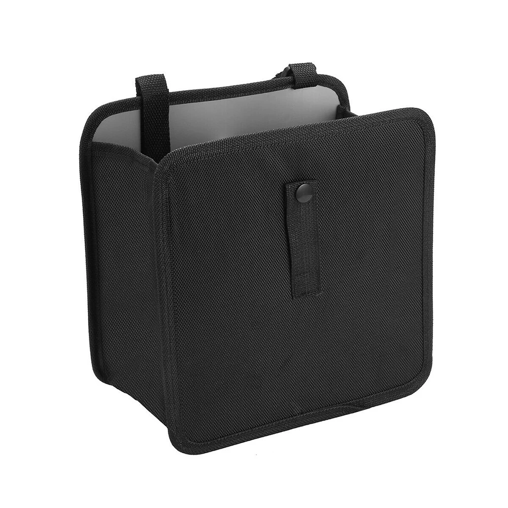 Portable Car Trash Can Waterproof Hanging Garbage Basket Back Seat Storage Box Vehicles Interior Supplies
