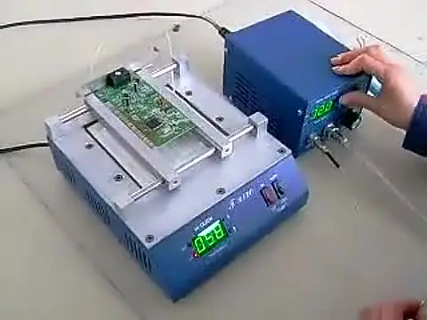 Оригинальный PUHUI T-835 BGA IRDA WELDER Инфракрасная паяльная станция Паяльный аппарат 35 мм