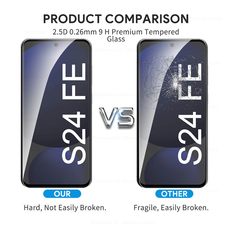 Premium 4PCS Tempered Glass Screen Protector Set
