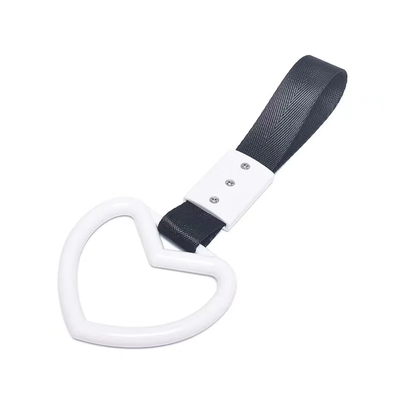Heart Shaped Safety Handle Strap for Vehicles – Stylish Interior Accessory