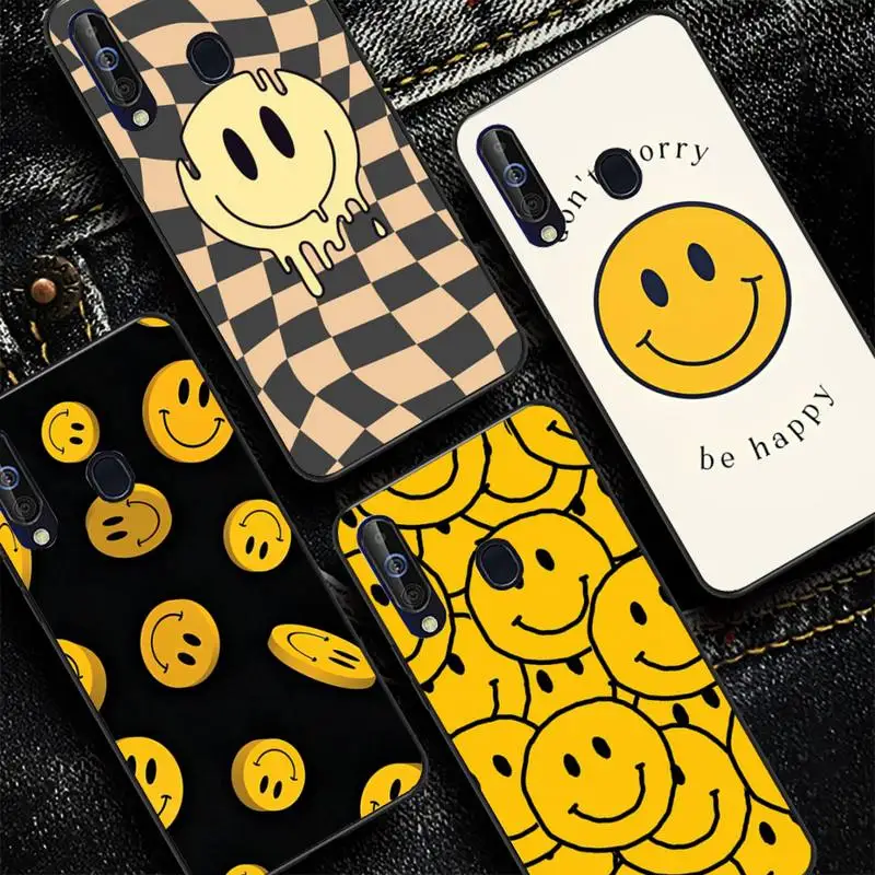 Smile Phone Cases Huawei Black Smiley Face Phone Case Soft Phone