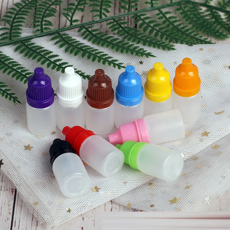 

5 мл пустая пластиковая бутылка-пипетка, жидкий образец, инструмент для рукоделия, клей-аппликатор для самостоятельной сборки, бумага, пипетка 60/120/200 шт.