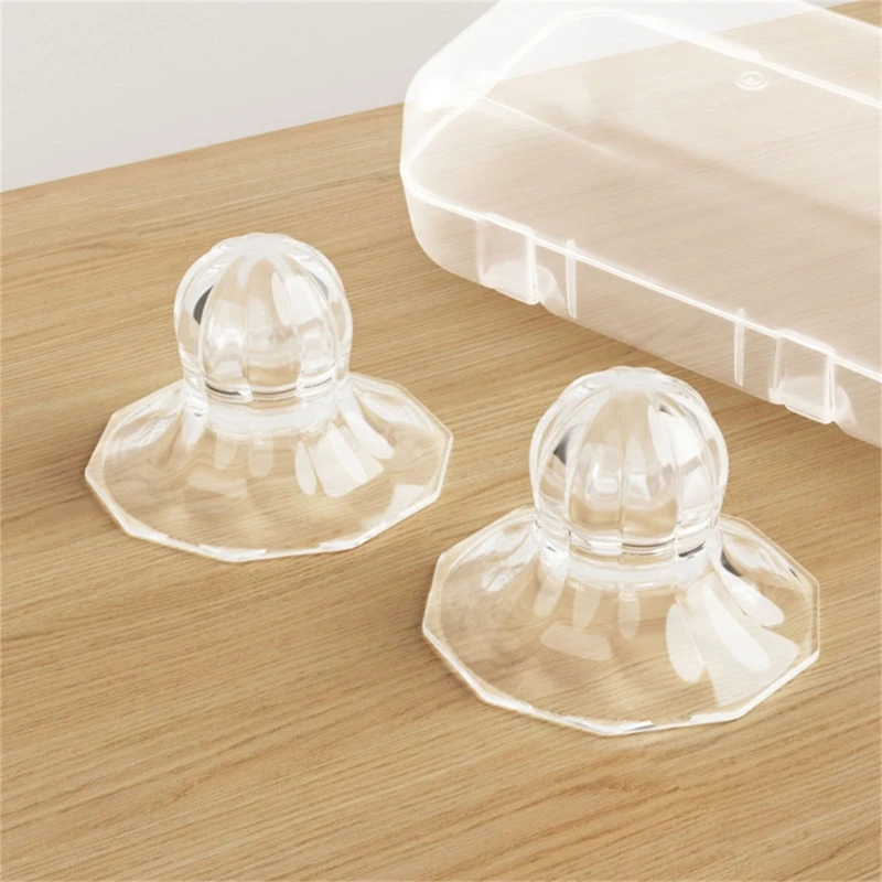New 2PCS Silicone Nipple Correction Breast Correcting Shell Nursing Cup Braces Redress Niplette Correction Clamps Corrector 2