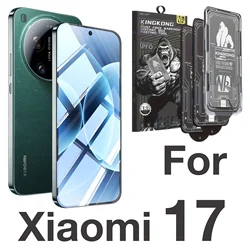 Premium Tempered Glass Screen Protector, 3 - Pack - Ultra - Clear, Bubble - Free, 9H Hardness for 3Pcs HD (Xiaomi 17T)