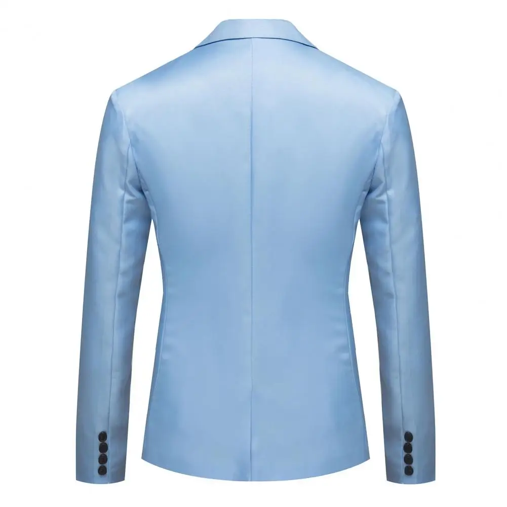Slim Fit Men Jacket Men Suit Coat Elegant Men's Formal Business Wedding Prom Blazers Jackets Single Button Lapel Suit Jacket men suits jackets