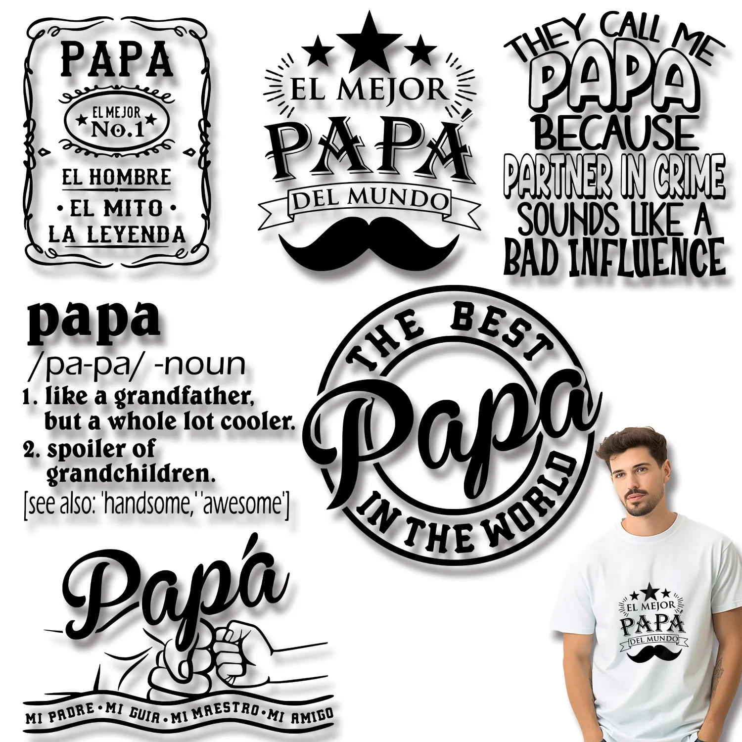 Фото Сувенир на День отца Super PAPA Hero, памятные наклейки с утюгом, аппликация для ткани, Высококачественная клейкая подложка, рукоделие №1
