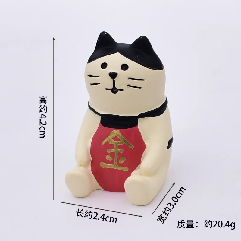 Shiba Inu Miniature Figurines Resin Craft for Bookshelf and Bonsai Décor