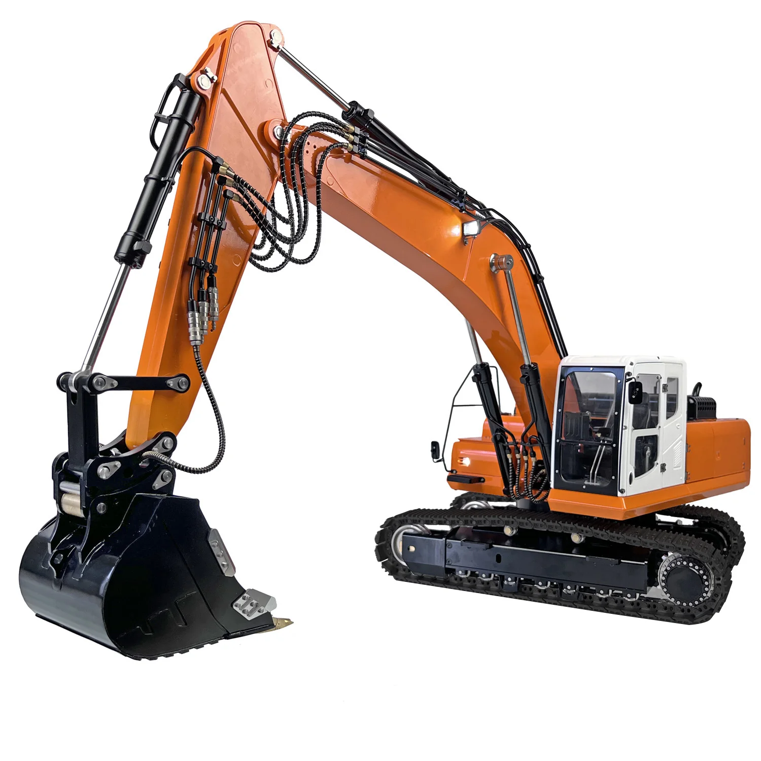 LESU 1/14 RC Hydraulic Excavator PC360 Radio Control Digger RTR Metal PL18 Remote Control Heavy Machinery RC Heavy Machine Toys 6