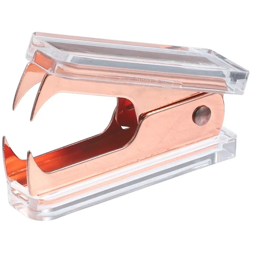Staple Remover Removal Tools Staple Remover Gifts Stationery Staple Removing Mini Jaw Extractor Plastic Handheld Nail Puller Office
