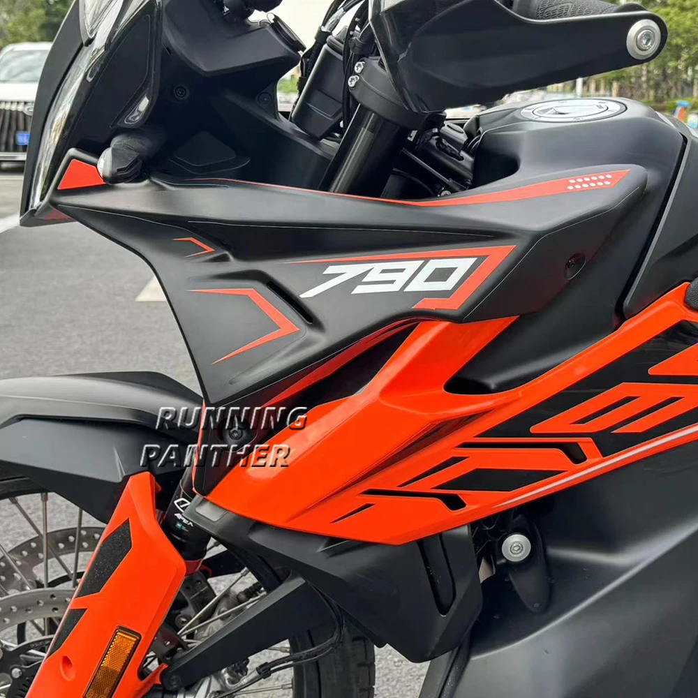 Motorcycle Front Fairing Side Panels Wind Deflector Windscreen Plate Cover For 790 890 ADV Adventure R S Before Year