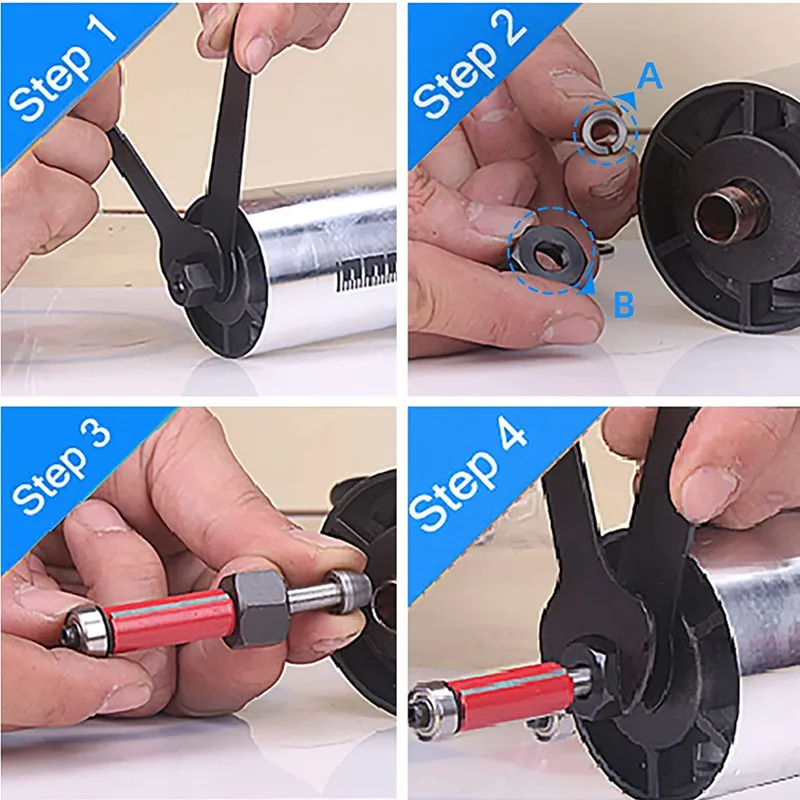 800W Electric Wood Router Woodworking Electric Trimmer Wood Milling Machine Power Carpentry Tools With 6.35mm Milling Cutter woodworking tools wood router