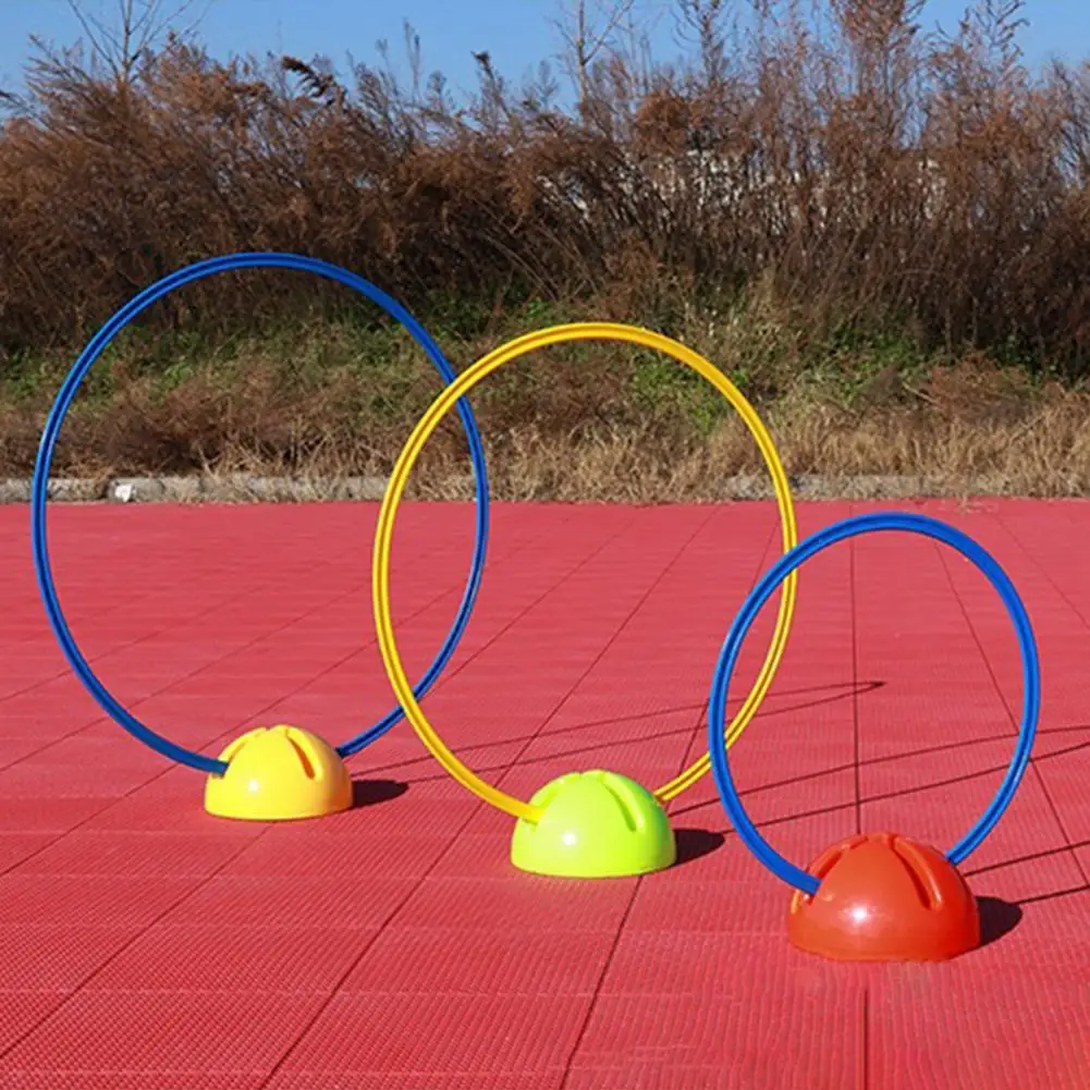 

Training Rings Portable Football Soccer Speed Agility Training Rings Sport Entertainment Toys Children Elasticity Rope Circle