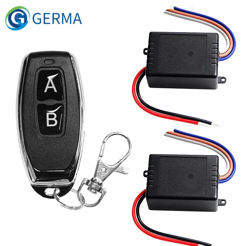 GERMA DC 6V 12V 24V 1CH Wireless RF 433Mhz Remote Control door Lamp ...
