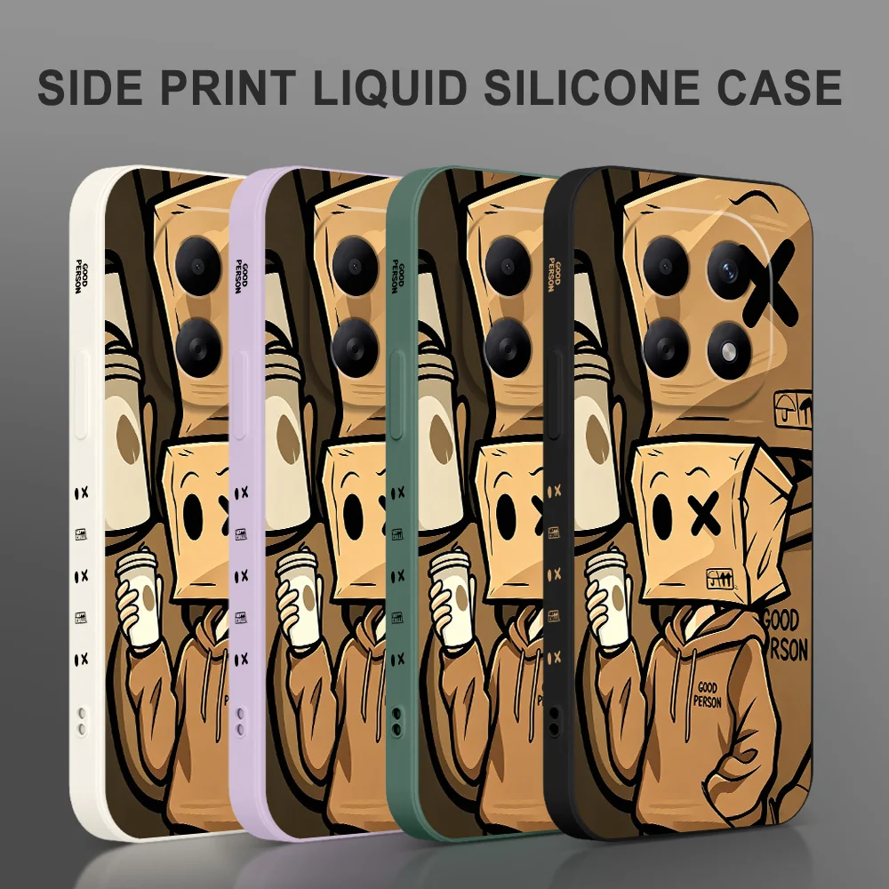 Stylish Casual Hat Design Soft Phone Case Cover