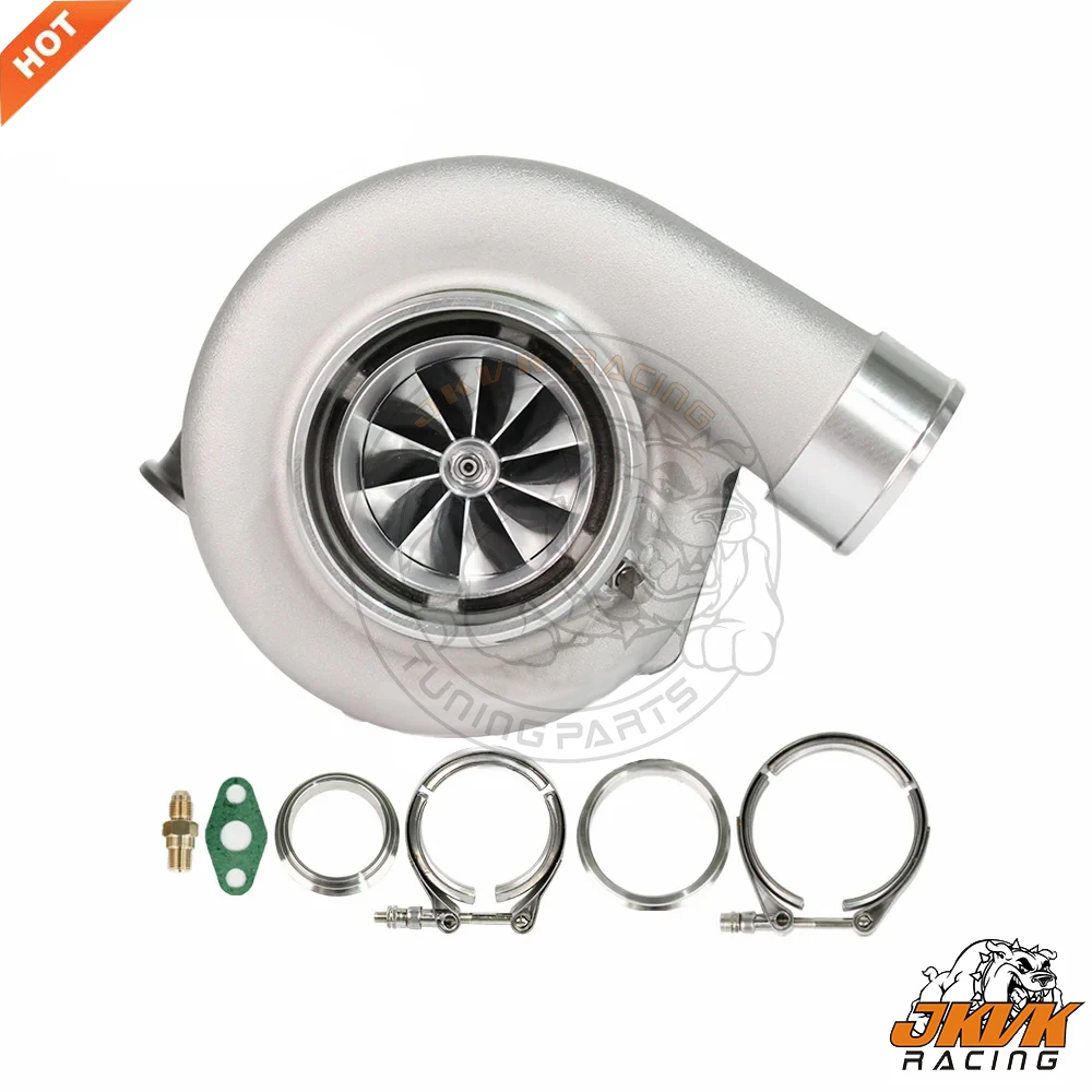 Двойной Керамический шарикоподшипник JKVK Racing Gen II GTX3584RS, Фланцевое колесо Turbo .83/1.01 D-Vband 550-950HP