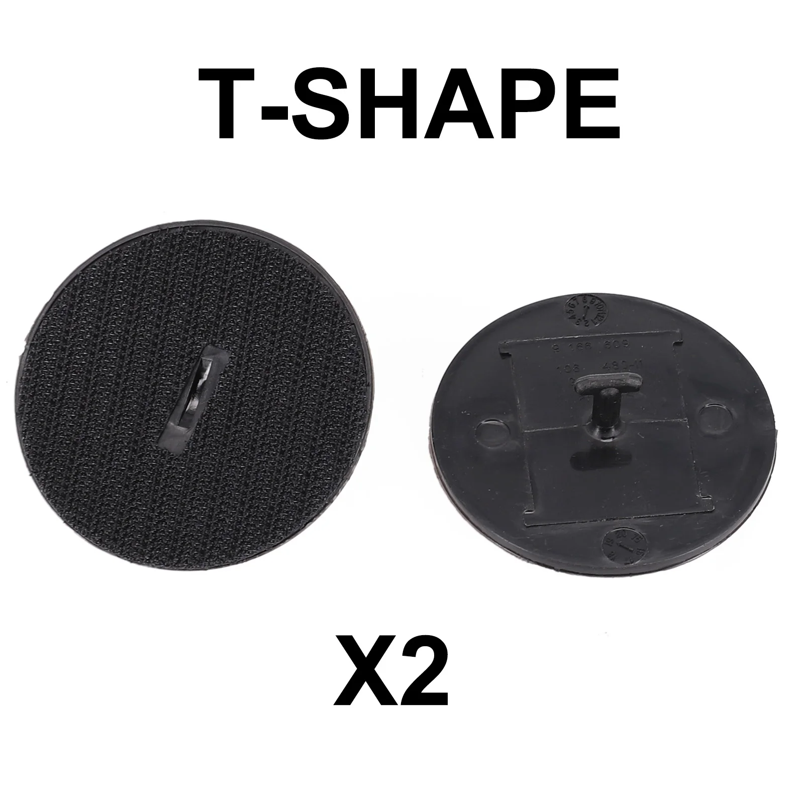 

2pcs Car Floor Mat Fixing Clip T-shaped Anchor Plate Lock For 1,3,5, 6, 7, X3, X4,X6 Series For BMW F10 F11 E65 E66 07149166609