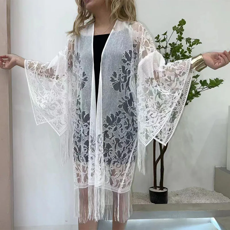 XIZEO summer fashion Party tassels Elegant Dress Muslim Abaya caftan Robe casual Sexy Ladyleopard print fashion beach kaftan