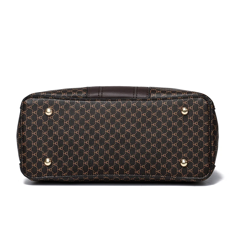 حقيبة يد نسائية عصرية في منتصف العمر، تتميز بتصميم...