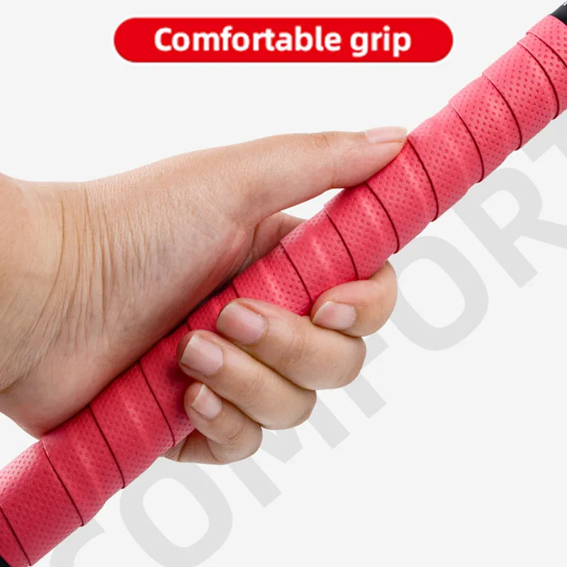 1Pcs Hengel Racket Handvat Wikkelen Riem Absorberende Zweet Riem Anti-Slip Tape Badminton Tennis Racket Grip Sport accessoire