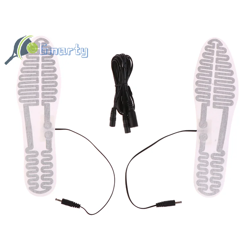 야외 스포츠 온열 깔창 발 워머 전기 난방 패드, 원적외선 난방 요소, DIY 신발 액세서리, 12V, 1 쌍