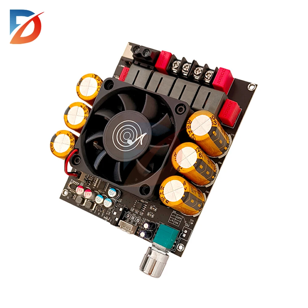 1200W Speaker 2.0 stereo power amplifier board ZK-6002 pure post