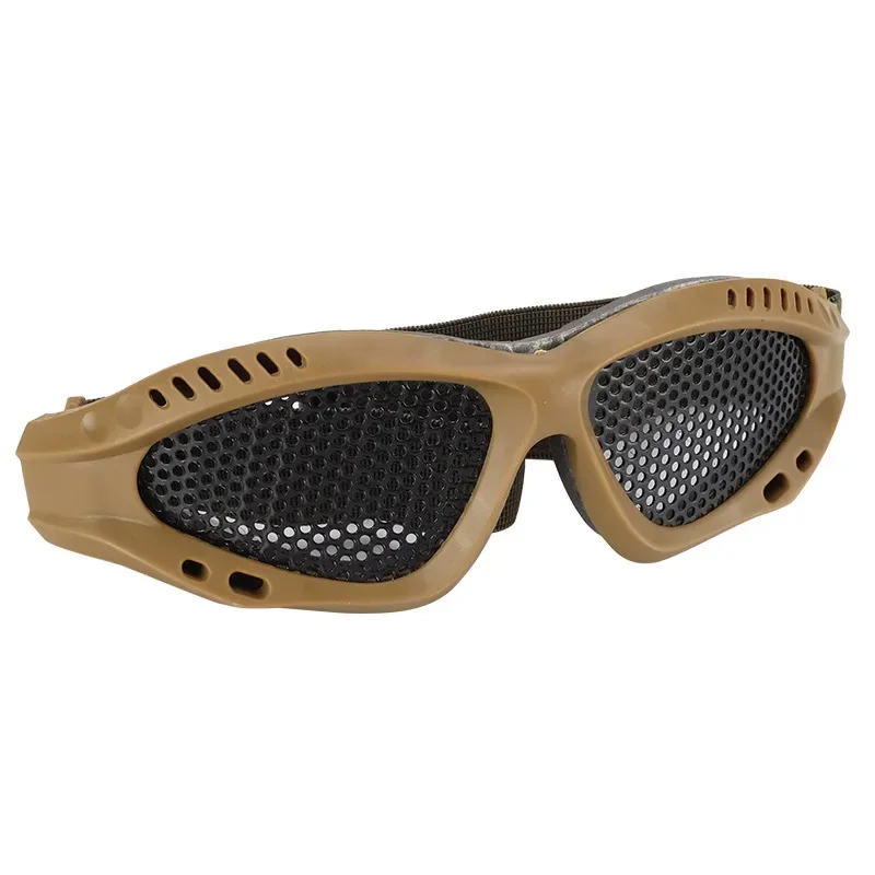 Hunting Tactical Paintball Goggles Eyewear Steel Wire Mesh Airsoft Net Glasses Shock Resistance Eye Game Protector safety goggles,tactical goggles,shooting glasses,airsoft goggles defogger