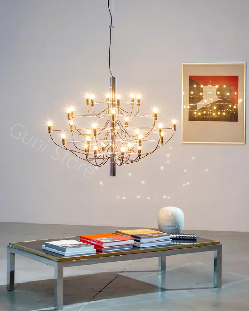 

Italian Flow2097 pendant lamp Nordic minimalist duplex loft villa hotel living room dining room design lighting fixtures