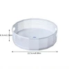 1pc360 ° rotating plastic storage rack bathroom bathroom storage rack kitchen food oil seasoning bottle storage rack fruit tray 3