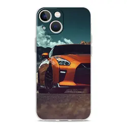 Luxury GTR Sport Car Clear Silicone Phone Case Cover - iPhone 7 - 8 - SE (B1)